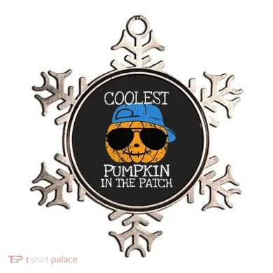 Coolest Pumpkin In The Patch Halloween Ornament