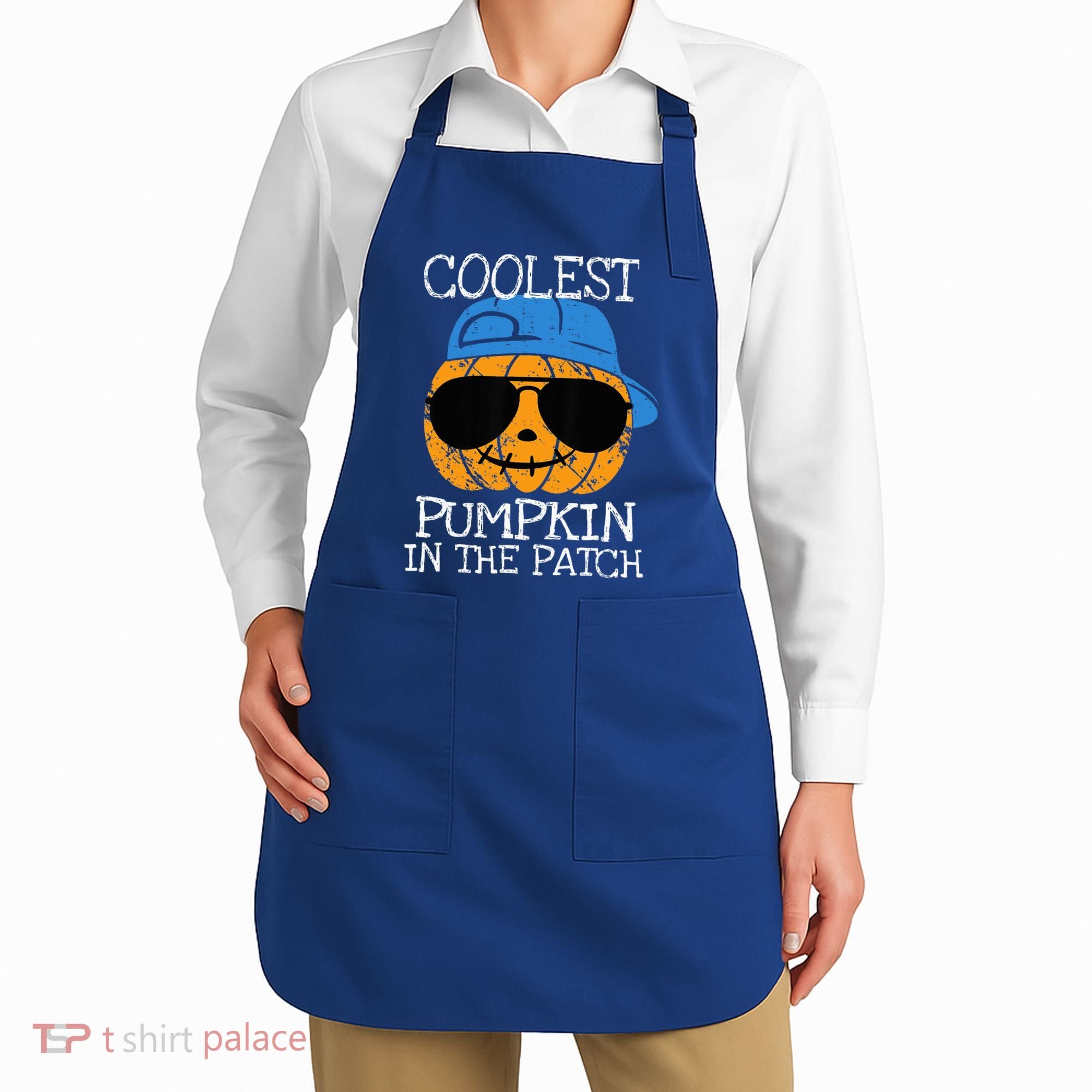 Coolest Pumpkin In The Patch Halloween Apron