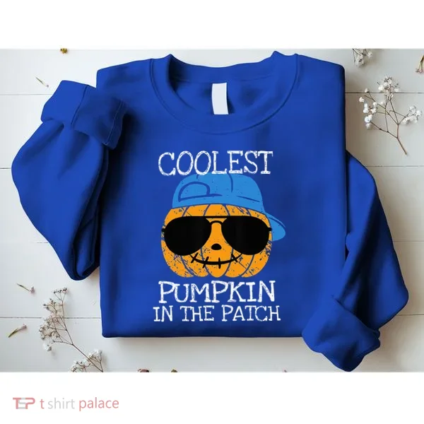 Coolest Pumpkin In The Patch Halloween Sweatshirt