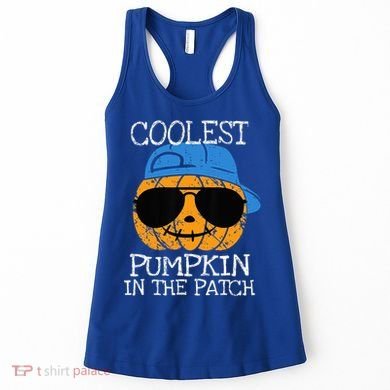 Coolest Pumpkin In The Patch Halloween Women's Tank Top