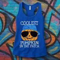 Coolest Pumpkin In The Patch Halloween Women's Tank Top thumb 3