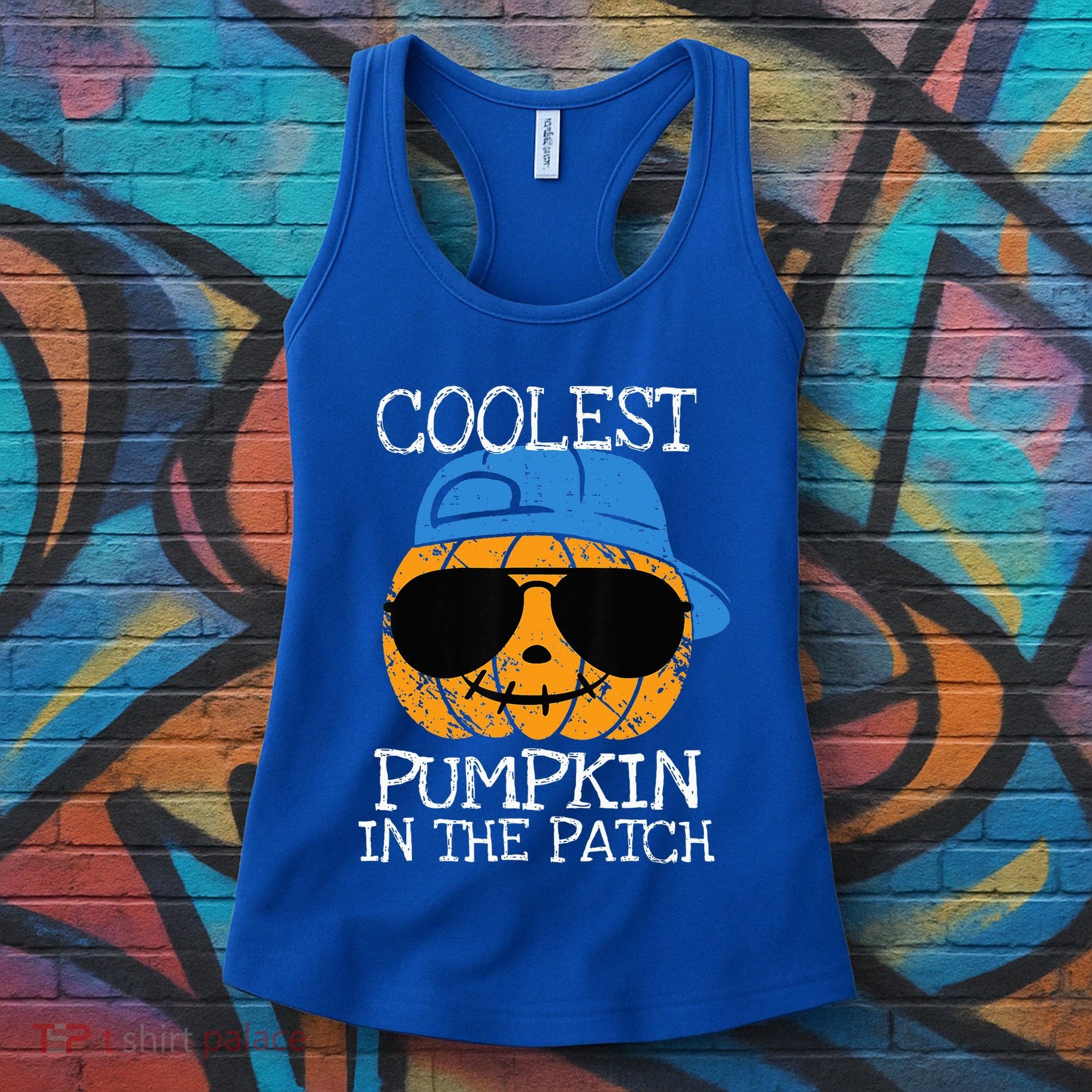 Coolest Pumpkin In The Patch Halloween Women's Tank Top
