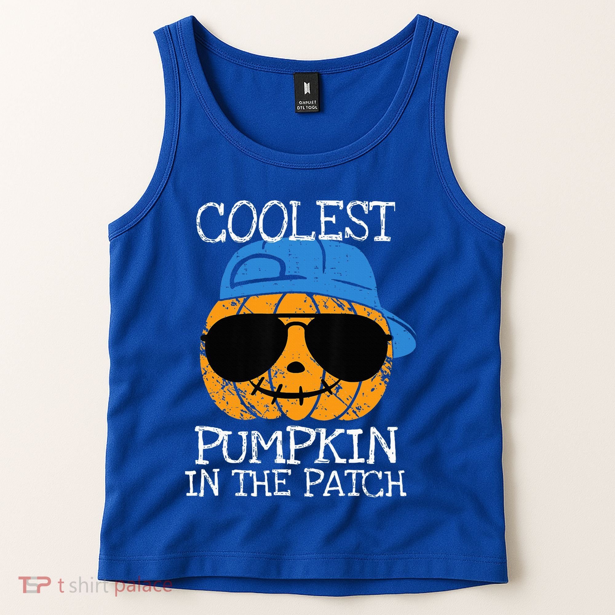 Coolest Pumpkin In The Patch Halloween Tank Top