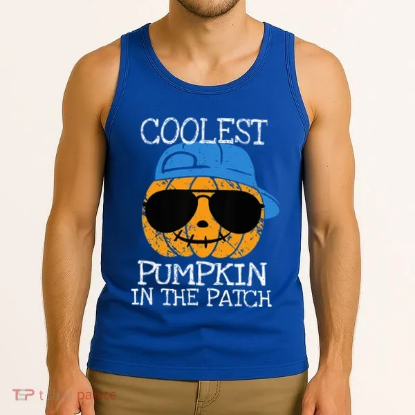 Coolest Pumpkin In The Patch Halloween Tank Top
