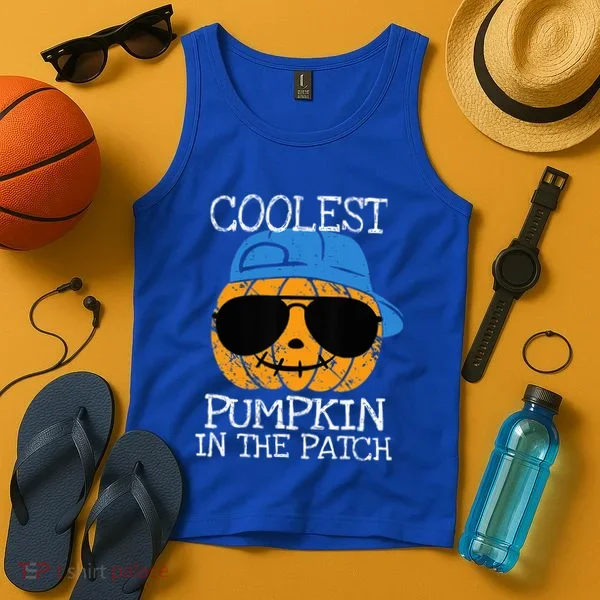 Coolest Pumpkin In The Patch Halloween Tank Top