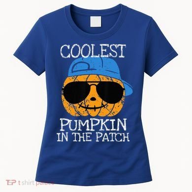 Coolest Pumpkin In The Patch Halloween Women's T-Shirt