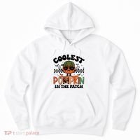 Coolest Pumpkin In The Patch Halloween Hoodie thumb 0