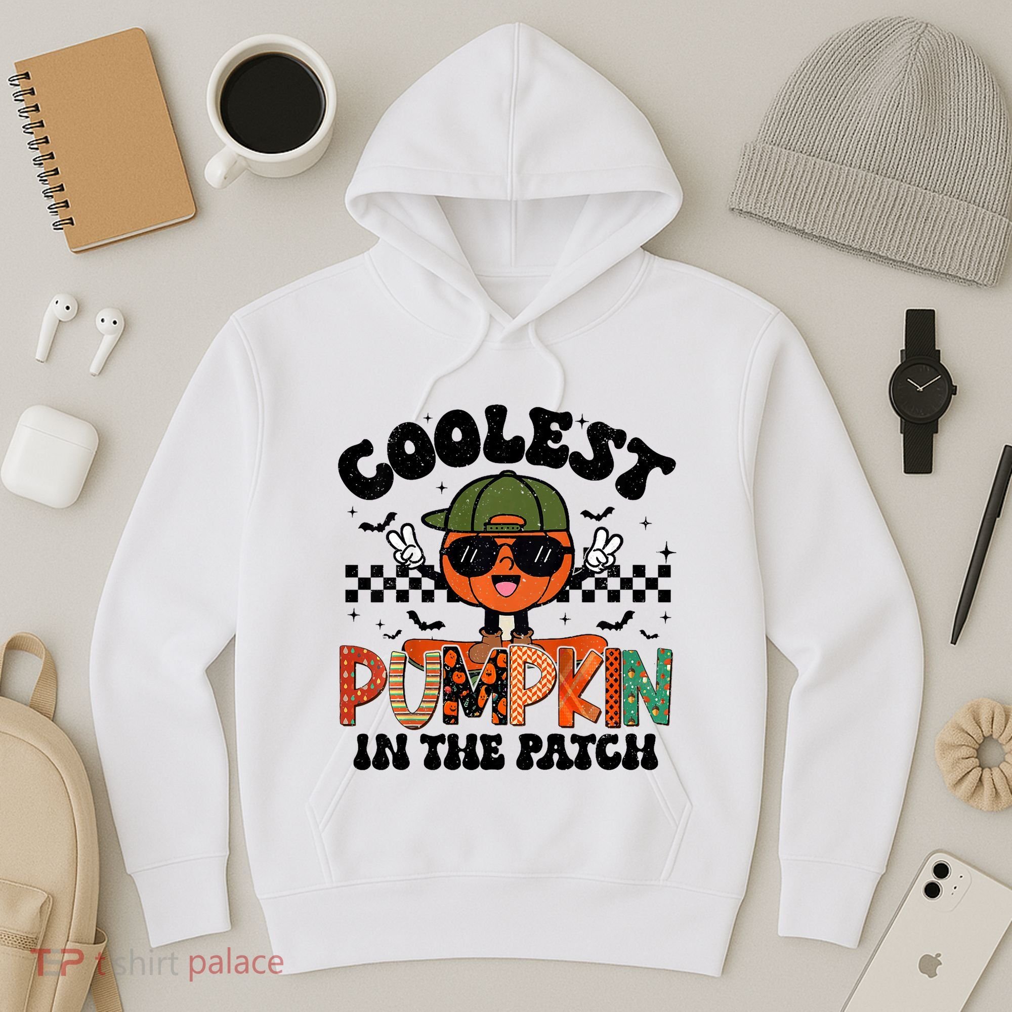 Coolest Pumpkin In The Patch Halloween Hoodie