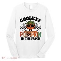 Coolest Pumpkin In The Patch Halloween Long Sleeve Shirt thumb 0