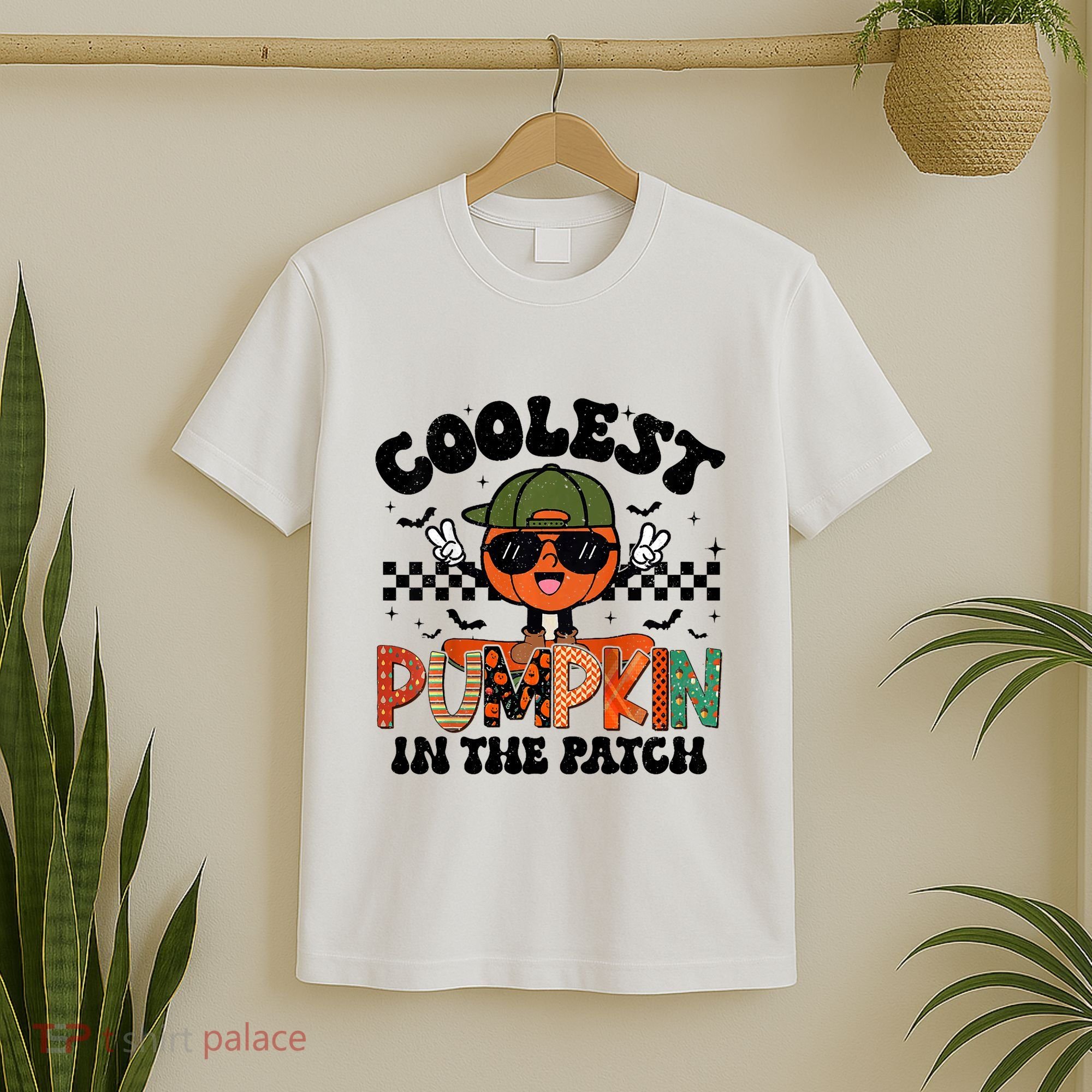 Coolest Pumpkin In The Patch Halloween T-Shirt