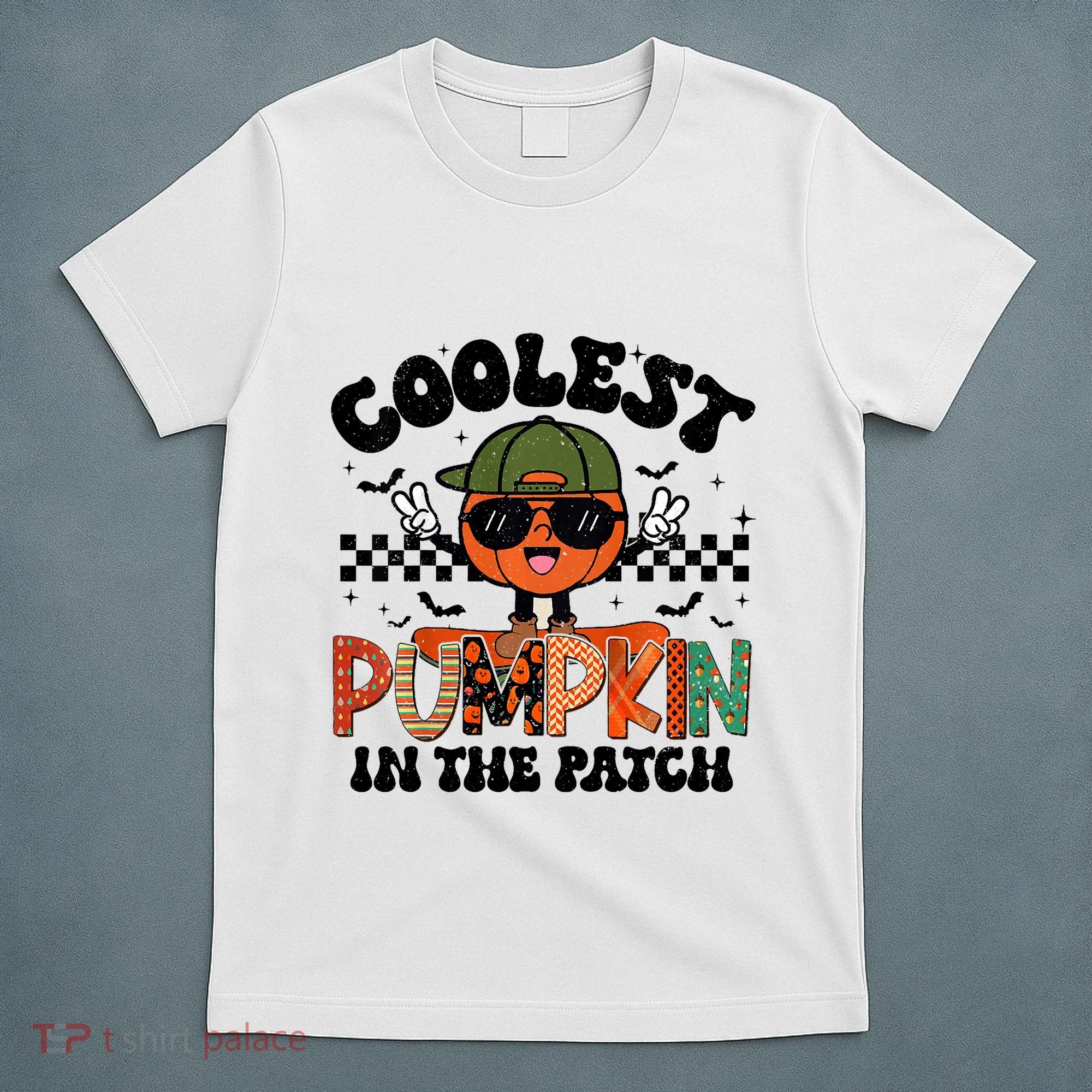 Coolest Pumpkin In The Patch Halloween T-Shirt