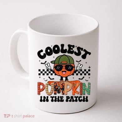 Coolest Pumpkin In The Patch Halloween Coffee Mug
