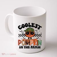 Coolest Pumpkin In The Patch Halloween Coffee Mug thumb 0