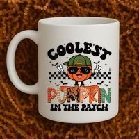 Coolest Pumpkin In The Patch Halloween Coffee Mug thumb 2