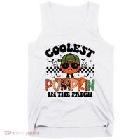Coolest Pumpkin In The Patch Halloween Tank Top thumb 0