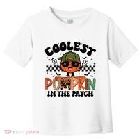 Coolest Pumpkin In The Patch Halloween Toddler T-Shirt thumb 0