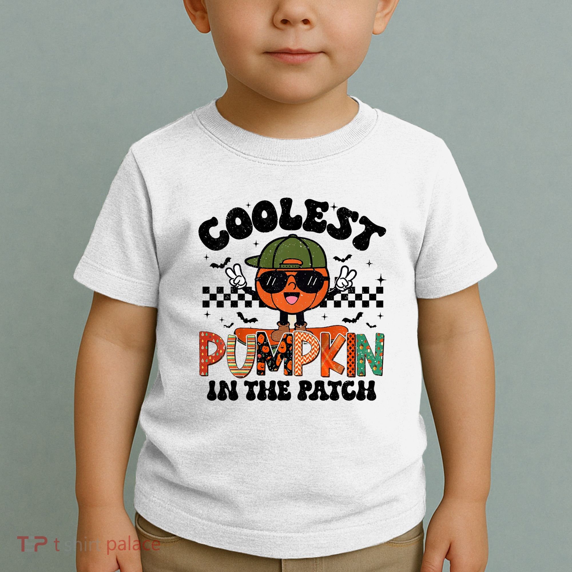 Coolest Pumpkin In The Patch Halloween Toddler T-Shirt