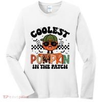 Coolest Pumpkin In The Patch Halloween Women's Long Sleeve Shirt thumb 0