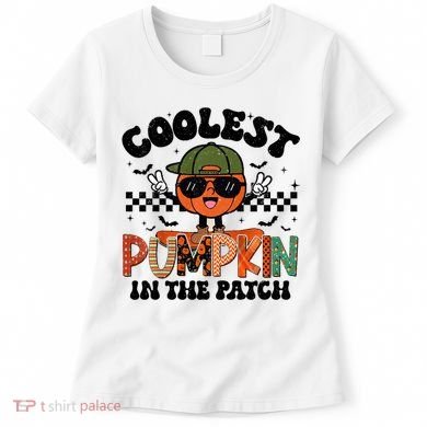 Coolest Pumpkin In The Patch Halloween Women's T-Shirt