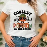 Coolest Pumpkin In The Patch Halloween Women's T-Shirt thumb 2