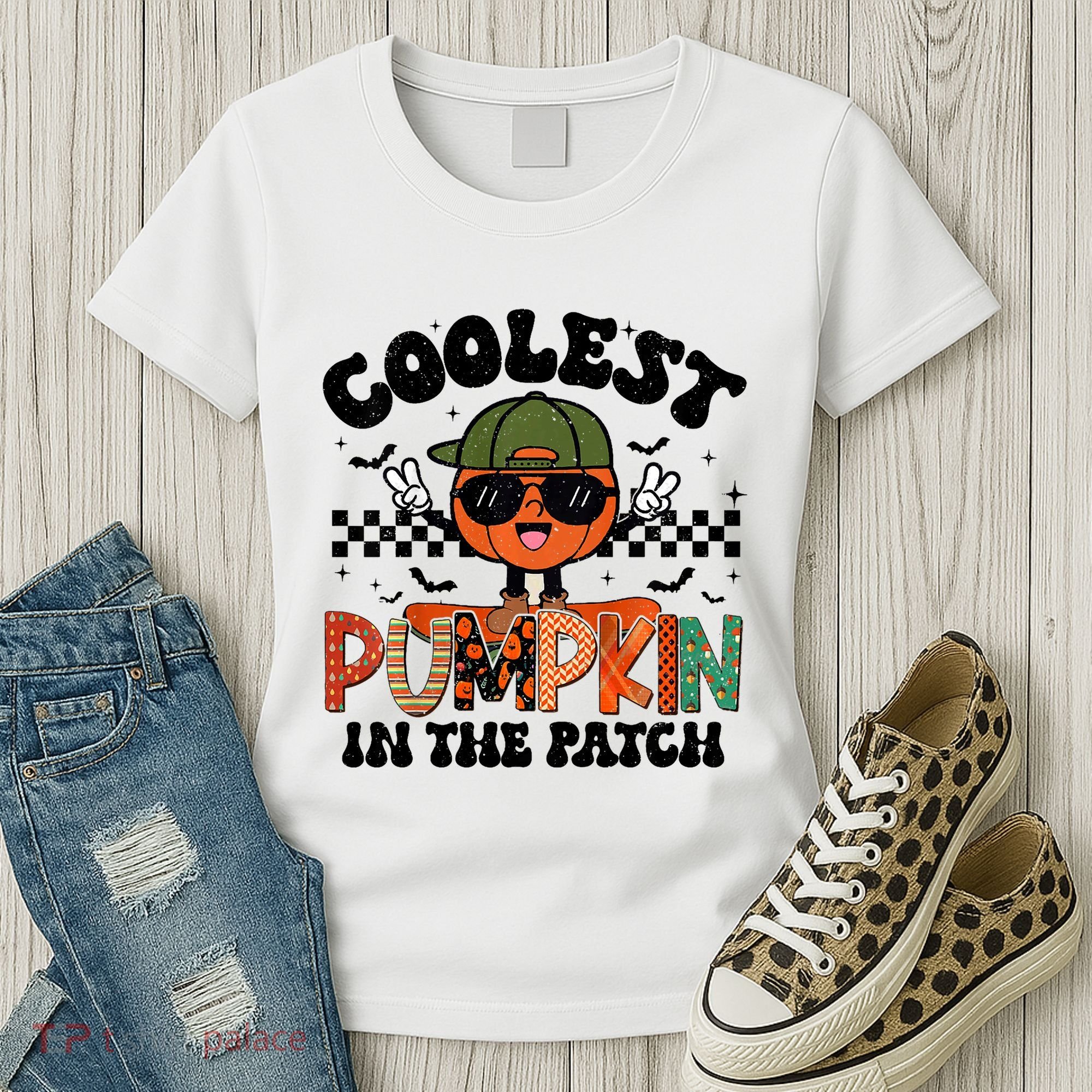Coolest Pumpkin In The Patch Halloween Women's T-Shirt