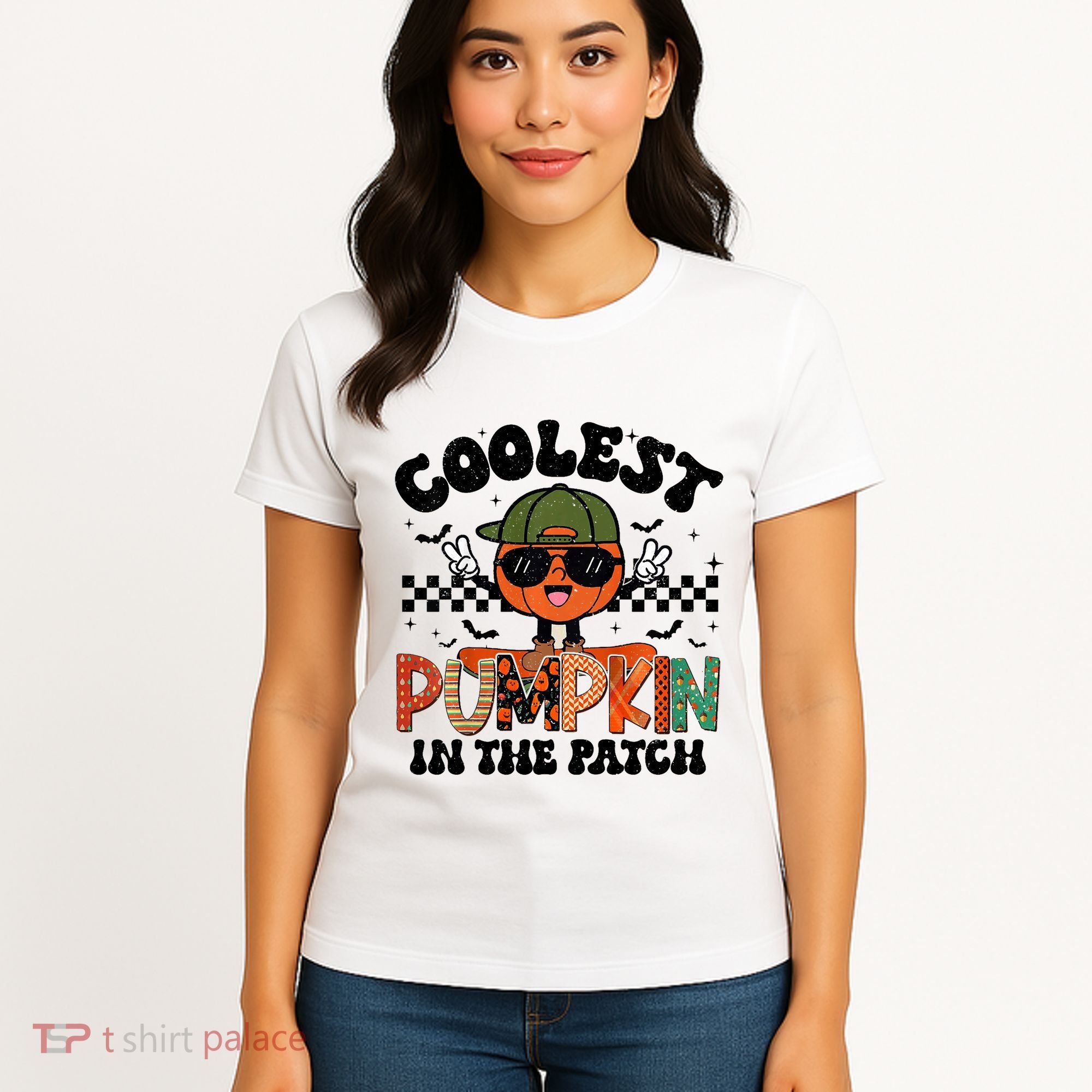 Coolest Pumpkin In The Patch Halloween Women's T-Shirt
