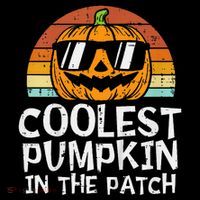 Coolest Pumpkin In The Patch Halloween Hoodie thumb 7