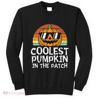 Coolest Pumpkin In The Patch Halloween Sweatshirt thumb 0