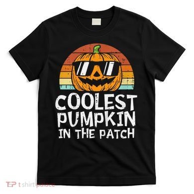 Coolest Pumpkin In The Patch Halloween T-Shirt