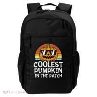 Coolest Pumpkin In The Patch Halloween Backpack thumb 0