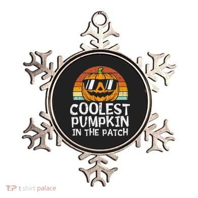 Coolest Pumpkin In The Patch Halloween Ornament