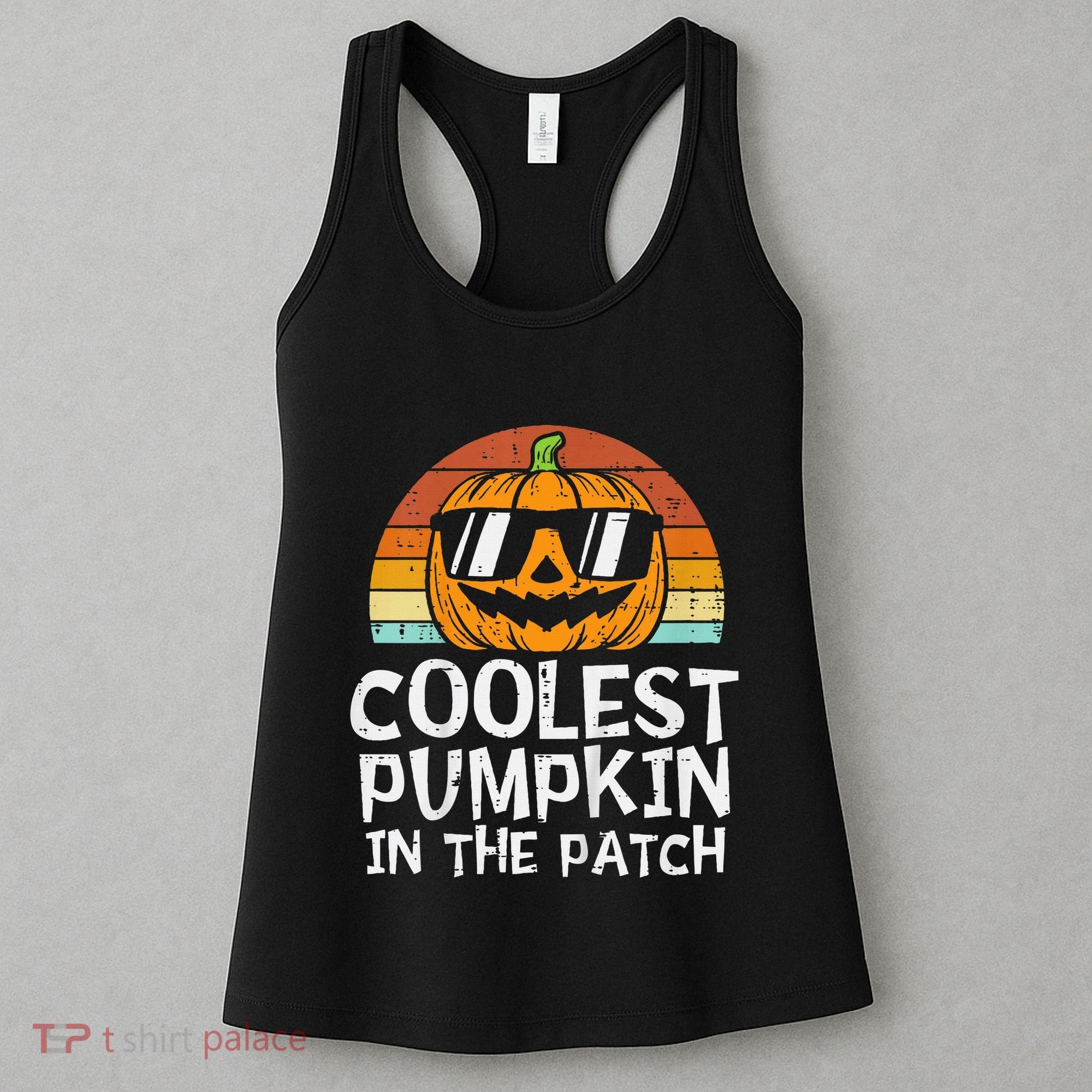 Coolest Pumpkin In The Patch Halloween Women's Tank Top