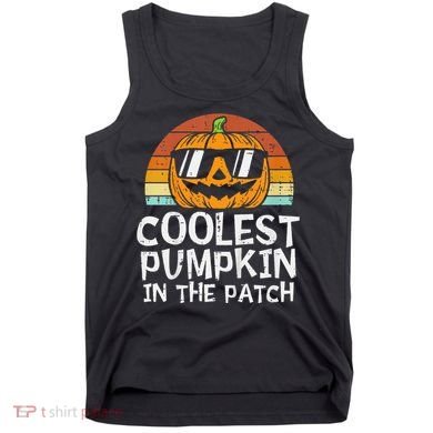 Coolest Pumpkin In The Patch Halloween Tank Top