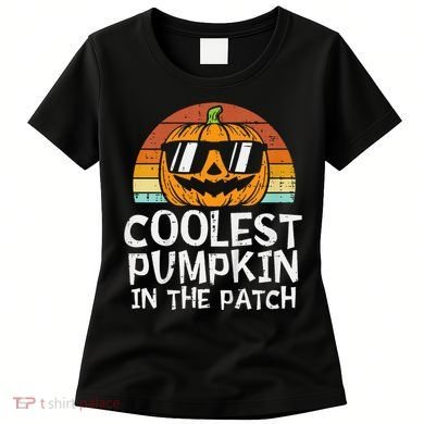 Coolest Pumpkin In The Patch Halloween Women's T-Shirt