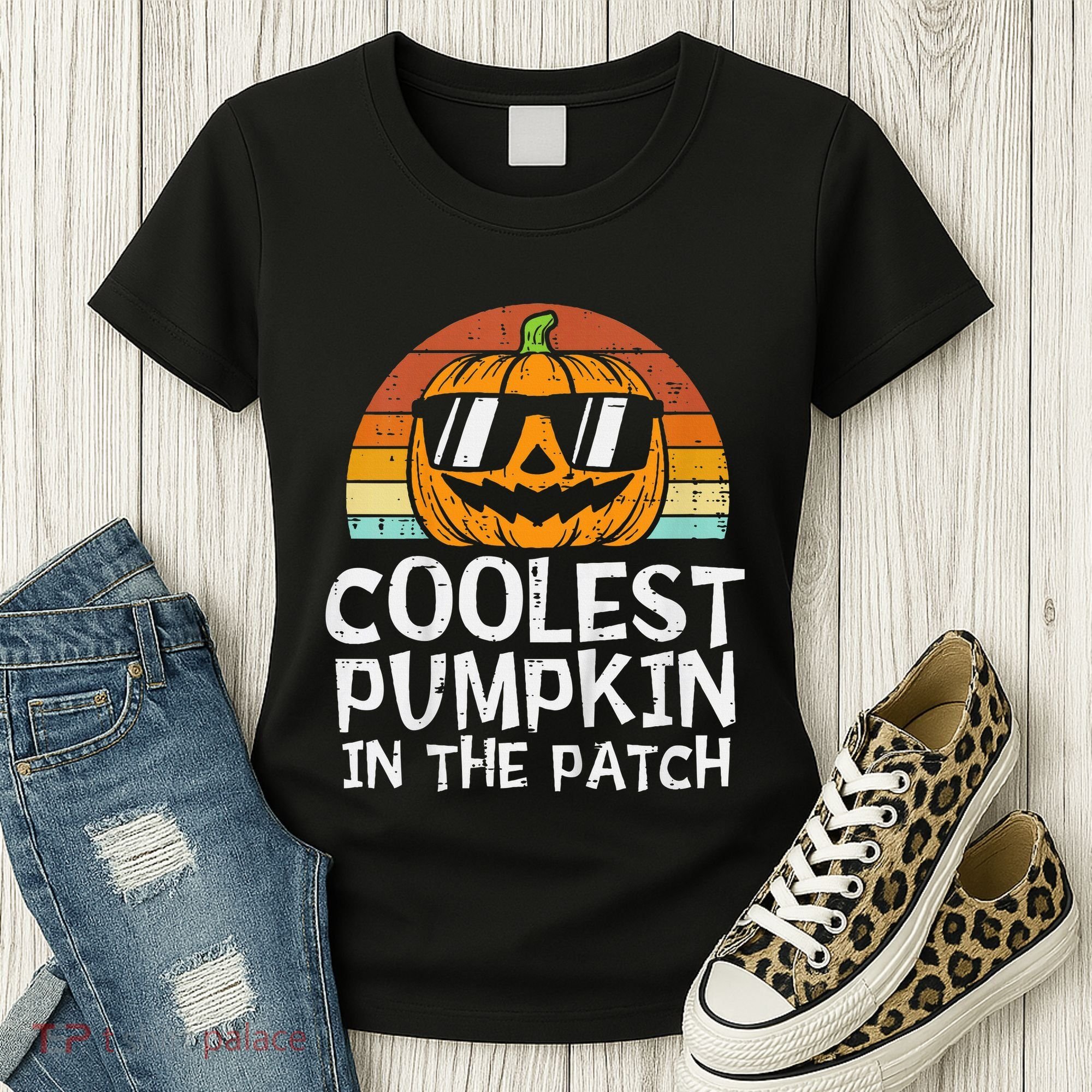 Coolest Pumpkin In The Patch Halloween Women's T-Shirt