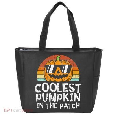 Coolest Pumpkin In The Patch Halloween Tote Bag