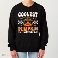 Coolest Pumpkin In The Patch Halloween Women's Sweatshirt thumb 0