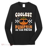 Coolest Pumpkin In The Patch Halloween Long Sleeve Shirt thumb 0