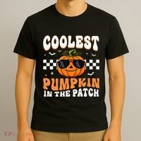 Coolest Pumpkin In The Patch Halloween T-Shirt thumb 3