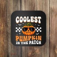 Coolest Pumpkin In The Patch Halloween Coaster thumb 0