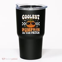Coolest Pumpkin In The Patch Halloween Tumbler thumb 0
