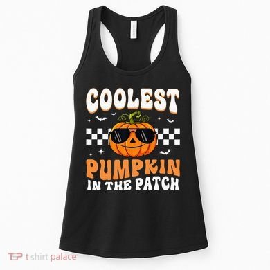 Coolest Pumpkin In The Patch Halloween Women's Tank Top