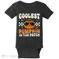Coolest Pumpkin In The Patch Halloween Baby Bodysuit thumb 0