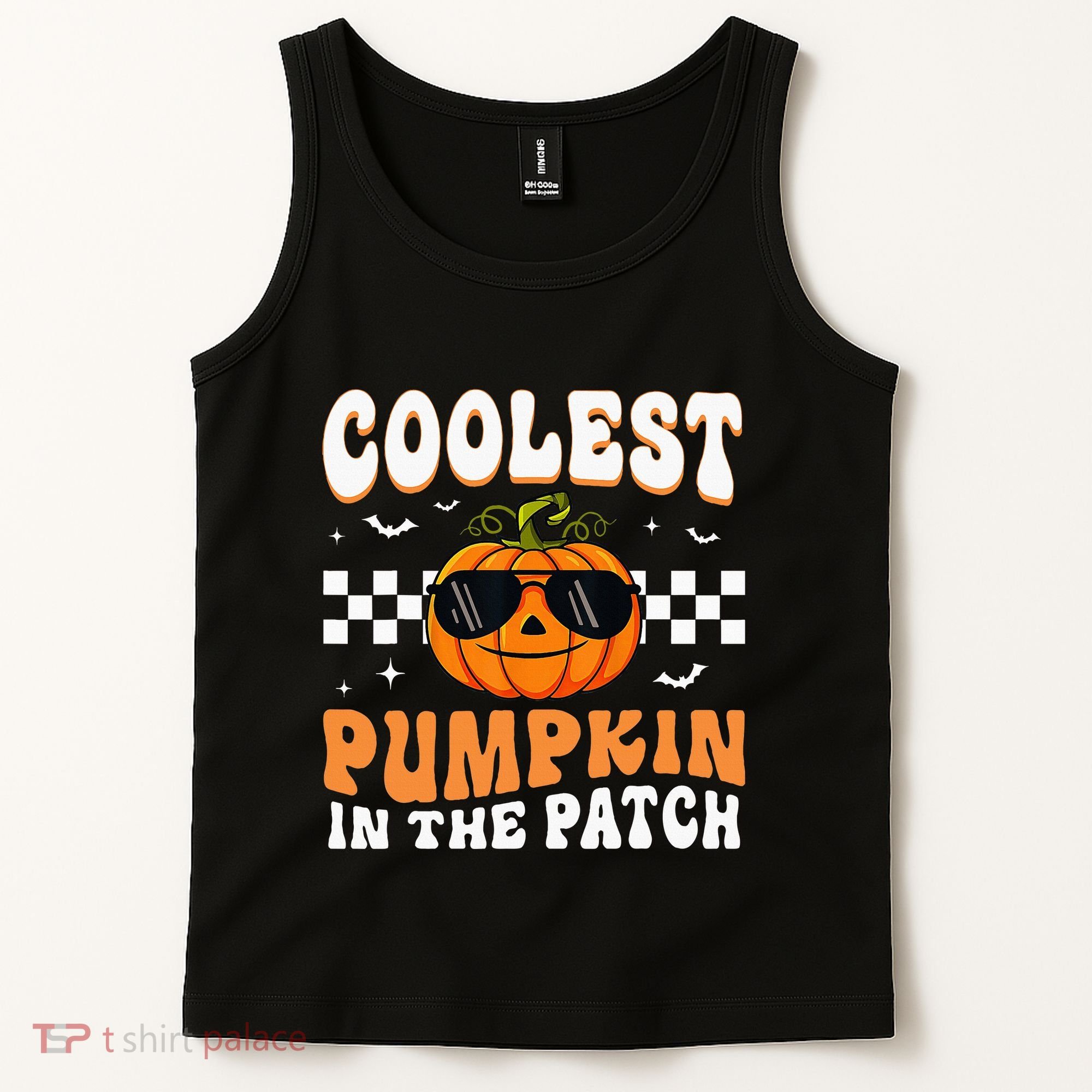 Coolest Pumpkin In The Patch Halloween Tank Top