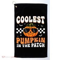 Coolest Pumpkin In The Patch Halloween Golf Towel thumb 0
