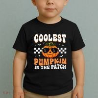 Coolest Pumpkin In The Patch Halloween Toddler T-Shirt thumb 2