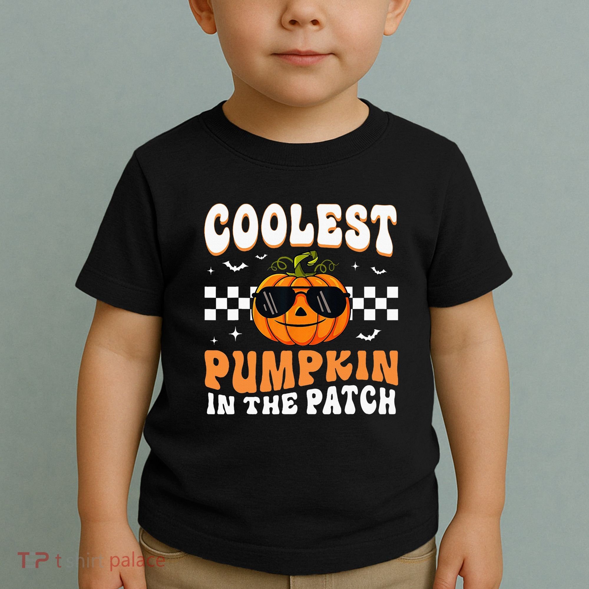 Coolest Pumpkin In The Patch Halloween Toddler T-Shirt