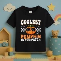 Coolest Pumpkin In The Patch Halloween Toddler T-Shirt thumb 3
