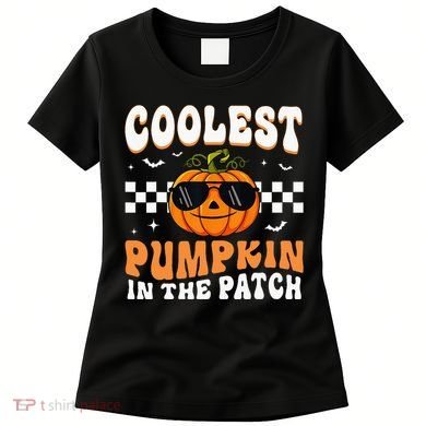 Coolest Pumpkin In The Patch Halloween Women's T-Shirt