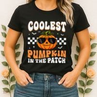 Coolest Pumpkin In The Patch Halloween Women's T-Shirt thumb 2